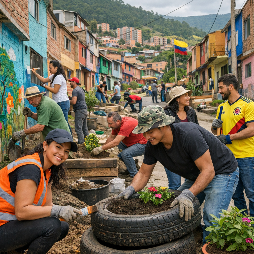 Iniciativas comunitarias que están transformando Bogotá